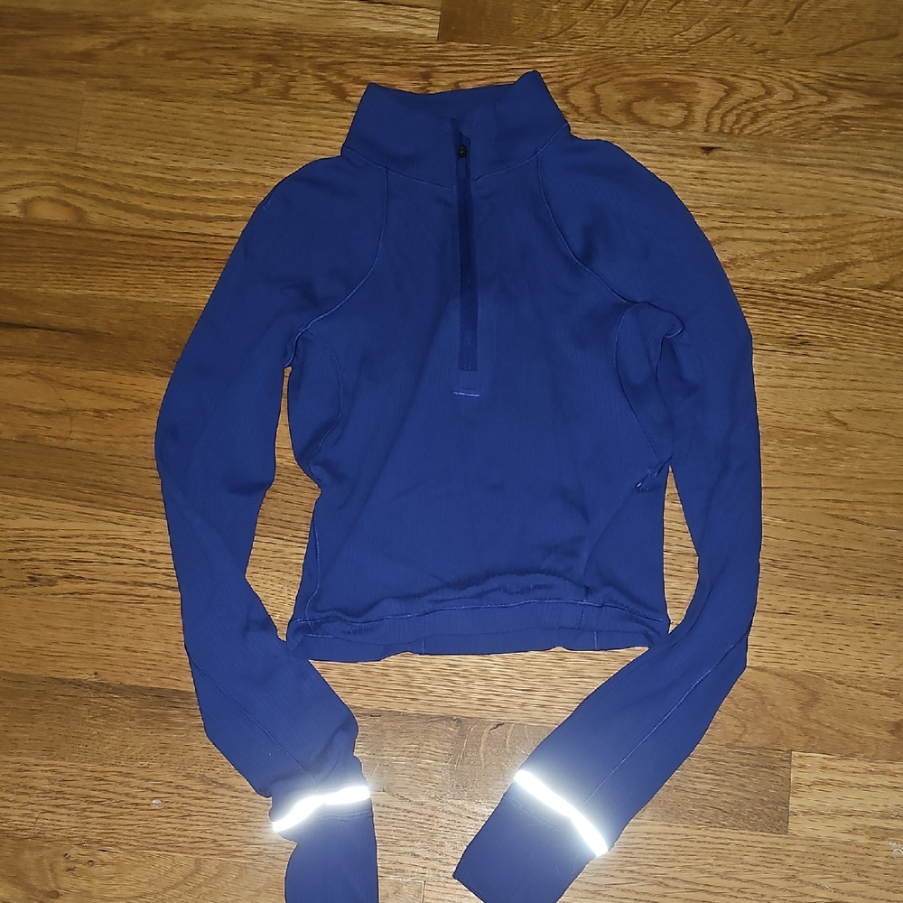 Lululemon Swiftly Tech Women's Blue Long Sleeve Top Size Zero